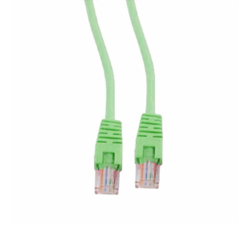 Патч-корд Cablexpert UTP кат.5e, 2 м, литой, многожильный,  зеленый