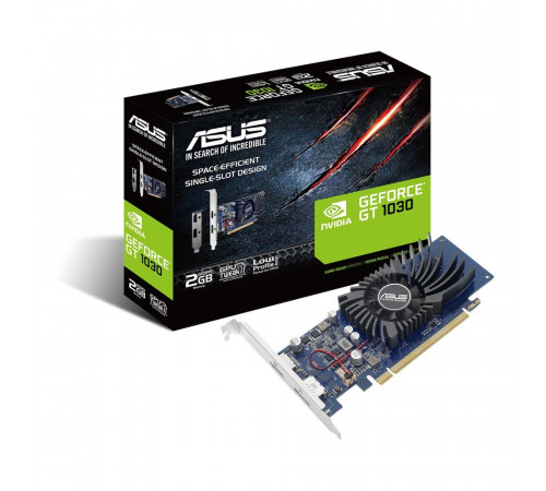 Видеокарта ASUS GT1030 2GB, GDDR5/64-bit