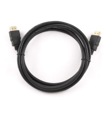 Кабель HDMI Cablexpert CC-HDMI4-6, 1.8 м, v1.4, 19M/19M, черный, позол. разъемы, экран