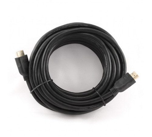 Кабель HDMI Cablexpert CC-HDMI4-10M, 10 м, v2.0, 19M/19M, черный, позол. разъемы, экран