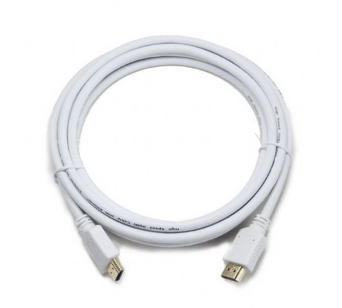 Кабель HDMI Cablexpert, v1.4, 19M/19M, 3 м, белый