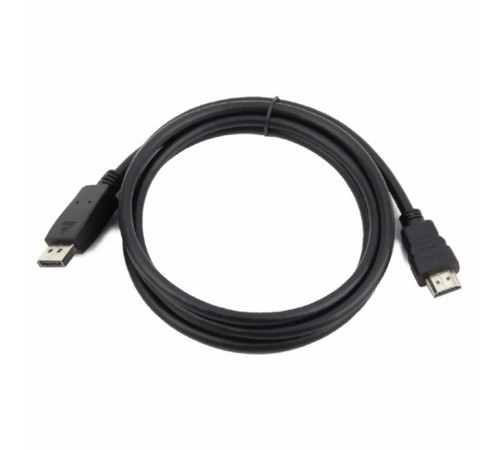 Кабель DisplayPort-HDMI Cablexpert CC-DP-HDMI-6, 20M/19M, 1.8 м, черный, экран