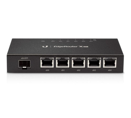 Маршрутизатор Ubiquiti EdgeRouter X SFP, черный