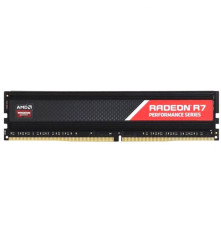 Модуль оперативной памяти AMD Radeon 16GB R7 Performance Series Black Gaming DDR4 2666MHz DIMM, CL16, 1.2V, Heat Shield, RTL