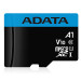 Карта памяти microSDXC 256GB ADATA Premier AUSDX256GUICL10A1-RA1 Class 10 UHS-I/V10 A1, с адаптером