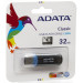 USB накопитель 32GB ADATA C906 USB 2.0, черный