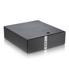 Корпус 300Вт Foxline mATX Desktop 300W, 2xUSB3.0, 2xUSB2.0, toolless, Black, 8cm. fan, powercord