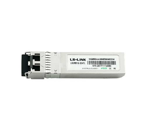 Трансивер Lr-Link LRXP8510-X3ATL, 10Gbit/s Ethernet , 850 nm SFP+, 10GBASE-SR/SW