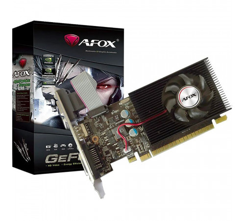 Видеокарта Afox GT730 2GB DDR3 128bit DVI HDMI 1FAN LP RTL