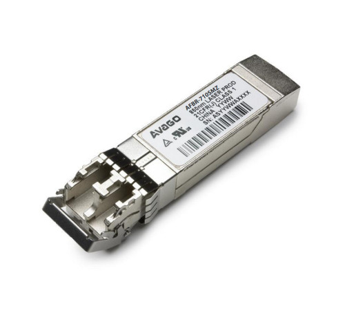 Трансивер Avago AFBR-710SMZ, 10G (10.3125 GBd Ethernet), SFP+, LC MM 400m, 850nm VCSEL laser, bail de-latch, Foxconn Avago {100}