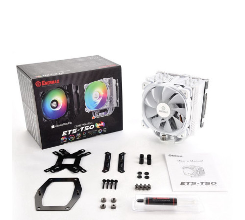 Вентилятор для процессора Enermax ETS-T50A-W-ARGB, белый
