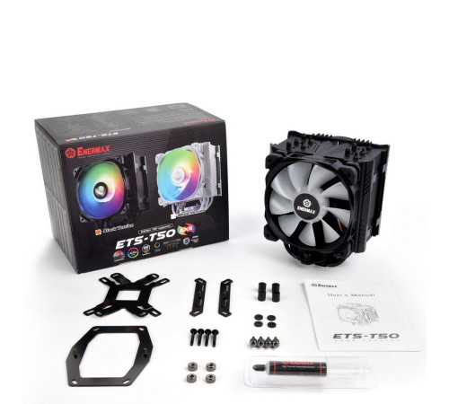 Вентилятор для процессора Enermax ETS-T50A-BK-ARGB, черный