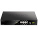 Коммутатор D-Link DGS-1010MP/A1A, черный