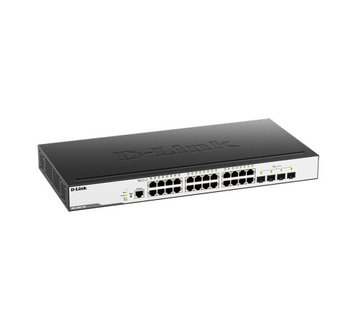 Коммутатор D-Link DGS-3000-28X/B1A, черный