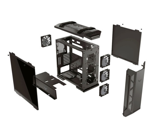 Корпус ASUS TUF GAMING GT301, черный