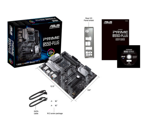 Материнская плата ASUS PRIME B550-PLUS (AM4)