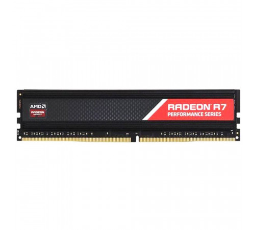 Модуль памяти AMD Radeon™ R7 Performance Series Black R7432G2606U2S-U 32GB DDR4 2666 DIMM Non-ECC, CL19, 1.2V,  RTL, (183283)