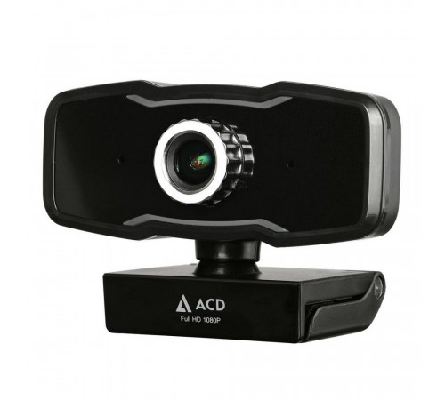 Веб-камера ACD-Vision UC500 CMOS 2МПикс, 1920x1080p, 30к/с, микрофон встр., кабель USB 2.0 1.5м, универс. крепление, черный корп. RTL {60} (551783)