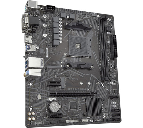 Материнская плата Gigabyte A520M S2H (AM4)