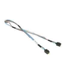 Кабель SuperMicro CBL-SAST-0593, Internal Mini-SAS HD to Mini-SAS HD, 0.6 м