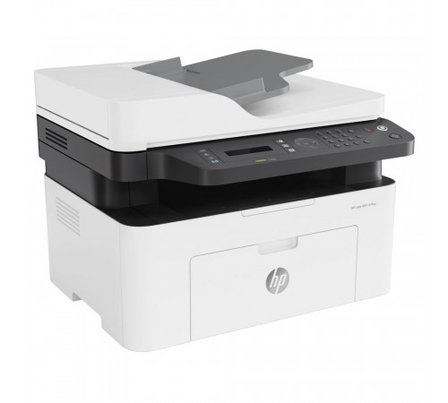 МФУ HP Laser 137fnw, А4, лазерное, черно-белое, 20стр/мин, 1200dpi, 600МГц, 128Мб, WiFi/USB/Ethernet, 500стр/картридж, (4ZB84A)