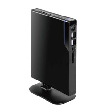 Платформа мини ПК ASRock Mars, Intel C4205U/2xDDR4 SO-DIMM 2666 max 16GB/2.5" SATAIII/M.2 2280 HDD/SSD SATA/PCIe Gen3x4, WIFI/BT AC/GB LAN/D-sub/HDMI/USB2.0x2/USB 3.1TypeAx4/TypeCx1/черный