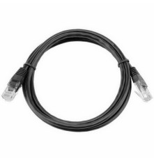 Патч-корд Cablexpert UTP кат.5e, 3 м, литой, многожильный, черный