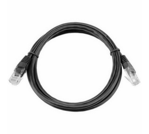 Патч-корд Cablexpert UTP кат.5e, 3 м, литой, многожильный, черный