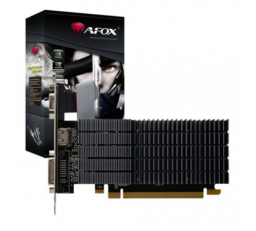 Видеокарта Afox G210 1GB GDDR2 64bit VGA DVI HDMI PASSIVE LP RTL {50} (785570)