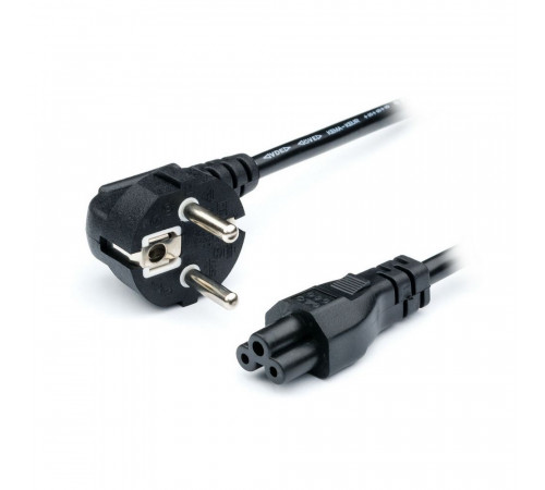 Кабель питания для ноутбука ATcom  AT15270, Schuko(S22)- C5, 2.5А, 1.8 м, черный