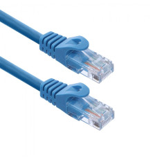 Патч-корд ACD Cat 5e, UTP, 24 AWG, 4 Pair, 7/0.18мм, CCA,1 м, синий
