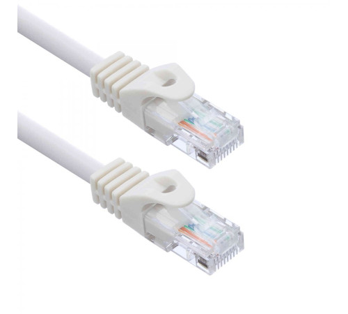 Патч-корд ACD Cat 5e, UTP, 24 AWG, 4 Pair, 7/0.18мм, CU, 1.5 м, белый