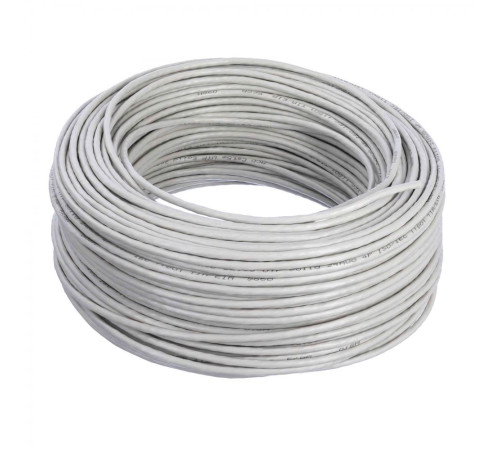 Кабель ACD Cat 5e UTP, 24AWG, 4 Pair, Solid, 0.50 мм, CCA(25%), LSZH, 305м, бухта, серый