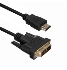 Кабель ACD-DHDM1-30B HDMI 1.4, Golden Plated,19m/25m, HDMI-DVI, черный, 3 м