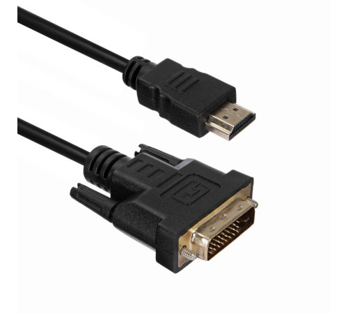 Кабель ACD-DHDM1-30B HDMI 1.4, Golden Plated,19m/25m, HDMI-DVI, черный, 3 м