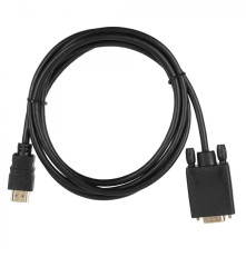 Кабель ACD-DHVM1-30B HDMI 1.4, Golden Plated,19m/15m, HDMI-VGA, черный, 3 м