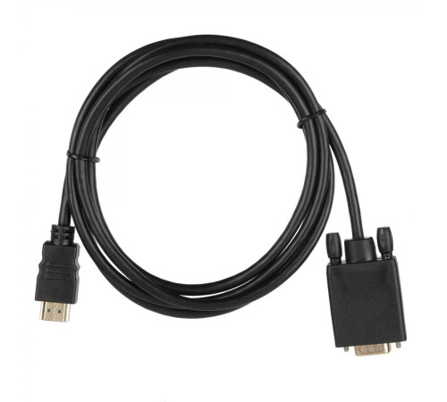 Кабель ACD-DHVM1-30B HDMI 1.4, Golden Plated,19m/15m, HDMI-VGA, черный, 3 м