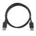Кабель ACD-DDPM2-10B DisplayPort 1.2, Golden Plated,20m/20m, черный, 1 м
