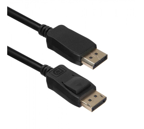 Кабель ACD-DDPM4-10M DisplayPort 1.4, Golden Plated, 20m/20m, черный, 10 м