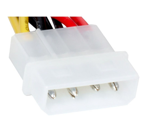 Переходник питания IDE-устройств 1 big в 2 SATA ExeGate EX-CC-SATA-PSY 15см