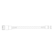 Кабель ACD-KY524-6709117 (MD-6709117), OcuLink SFF8611 4i -to- SFF8611 4i, length= 950mm, OEM