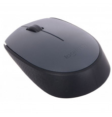 Мышь беспроводная Logitech M170 Gray |910-004642| серая, оптическая, 1000dpi, 2.4 GHz, USB-ресивер, (062887) {10}