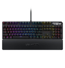 Клавиатура проводная игровая ASUS RA05 TUF GAMING K3 Kailh, 104 клавиши, USB,  черный