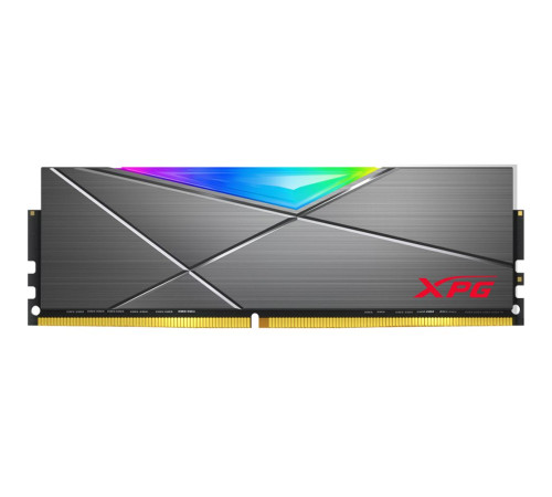 Модуль оперативной памяти XPG 8GB SPECTRIX D50 RGB Grey DDR4 3200Mhz DIMM, CL16, 1.35V, Heat Shield, RTL