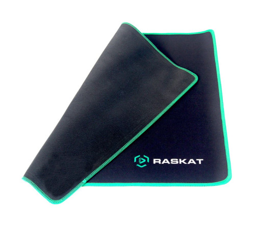 Коврик для мышки Raskat XP18, черный/зеленый
