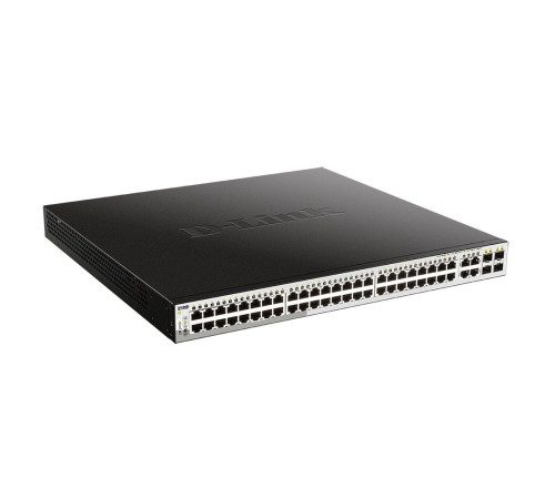 Коммутатор D-Link DGS-1210-52MP/FL1A, черный