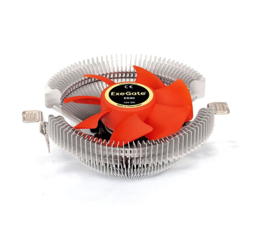 Вентилятор для процессора ExeGate EE80, оранжевый
