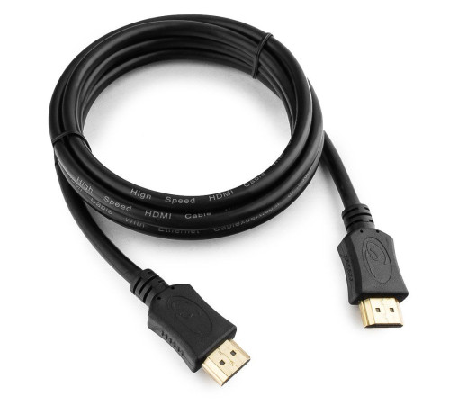 Кабель HDMI Cablexpert CC-HDMI4L-6, 1.8 м, v2.0, 19M/19M, серия Light, черный, позол. разъемы, экран