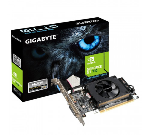 Видеокарта Gigabyte GT710 2GB, DDR3/64-bit