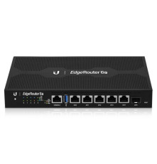 Маршрутизатор Ubiquiti EdgeRouter 6P, черный